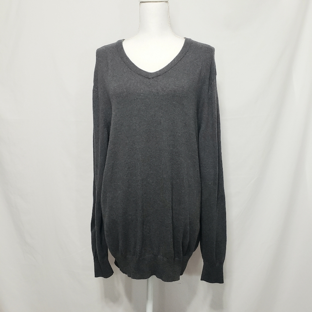 Old Navy Men's V-Neck, Long Sleeve Sweater Sz L - Picture 2 of 6